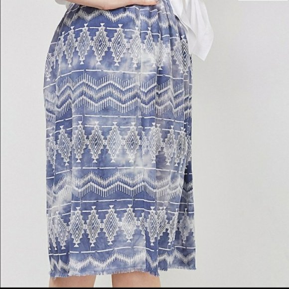 6TH & LANE Skirt - Boho With Frayed Bottom SZ.26W/ - Picture 1 of 2